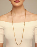Chain 8 necklace, gold