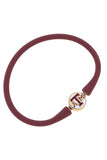 Texas A&M Aggies Enamel Silicone Bali Bracelet