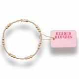ILY Bracelet, 6.75" or 7.25" (gold)