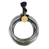 Graphite All Weather Bangles® (AWB®) - Serenity Prayer Medium
