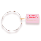 Leah Bracelet, 7.25" (gold or silver)