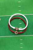 Texas A&M Aggies Enamel Silicone Bali Bracelet
