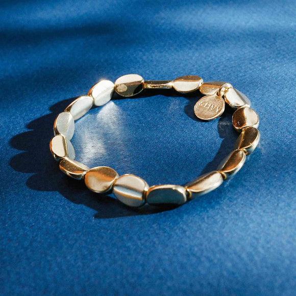 Everything’s Copacetic Beaded Stretch Bracelet