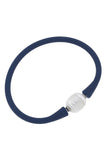 Bali Freshwater Pearl Silicone Bracelet (Asstd Colors)