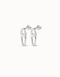 Cheerful earrings, silver