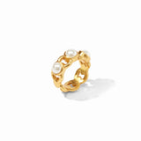 Palermo Pearl Ring, gold