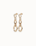 YOLO earrings, gold