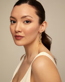 YOLO earrings, gold