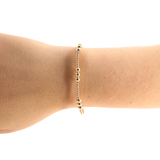 ILY Bracelet, 6.75" or 7.25" (gold)