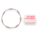 ILY Bracelet, 6.75" or 7.25" (silver)