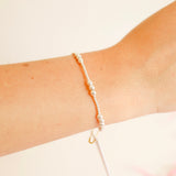 ILY Bracelet, 6.75" or 7.25" (silver)