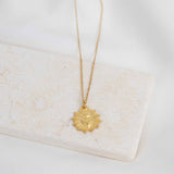 Sacred Heart Necklace (gold)