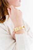 Bee Cuff, gold