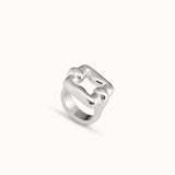 Femme Fatale ring, silver
