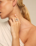 Femme Fatale ring, silver