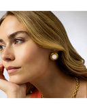 Portofino Statement Stone Studs