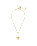 Heart Paperclip Chain Necklace