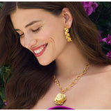 Bloom Necklace, gold