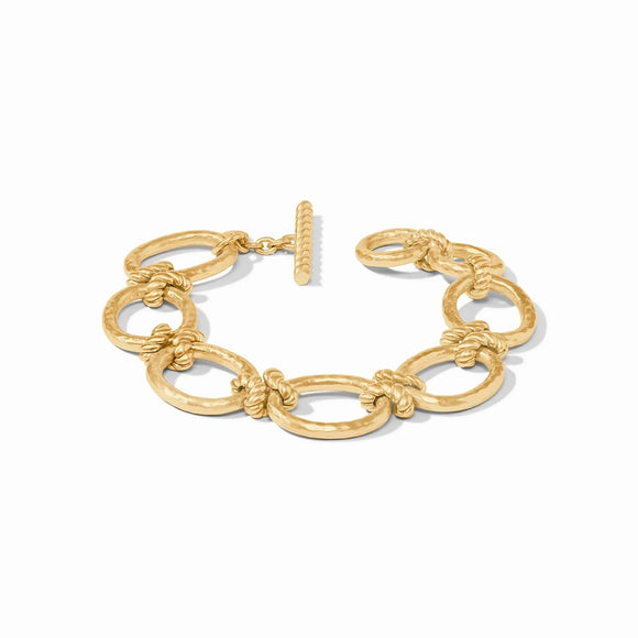 Nassau Link Bracelet, gold