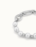Pearl & Match bracelet, silver