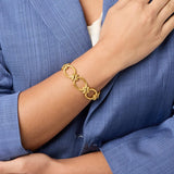 Nassau Link Bracelet, gold