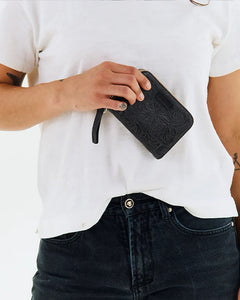 Steely Zippy Wallet