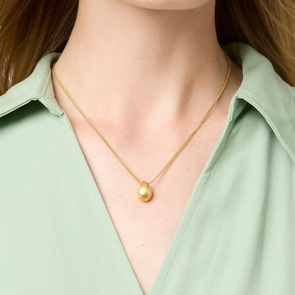 Wave Delicate Necklace, gold