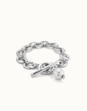 YOLO bracelet, silver