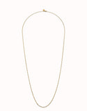 Long link chain necklace (silver or gold)