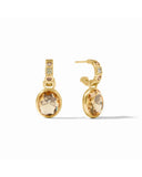 Jolie Hoop & Charm Earrings