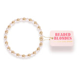 Anna Pearl Bracelet in Gold (6.75 Inch)