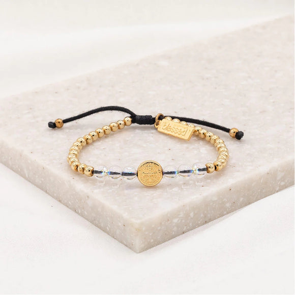 Wonder Petite Crystal Bracelet, gold