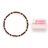 Eleanor Bracelet in Burgundy