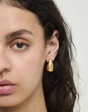 Corium Earrings, gold