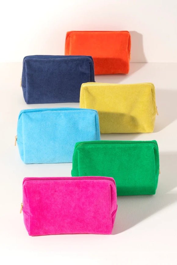 SOL Terry Zip Pouches