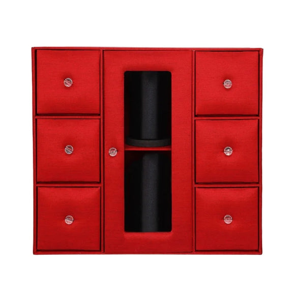 Crimson Coffret Jewelry Box