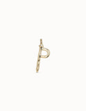 Letter P (gold or silver)