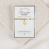 The Little Saints - Miraculous Mary  (gold or silver)