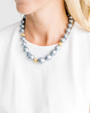 Bentley Grey Baroque Pearl Necklace