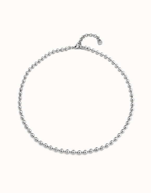 Emotions necklace, silver