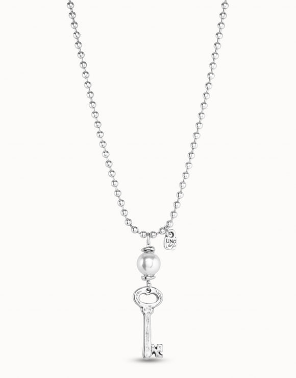 Llavestruz necklace, silver