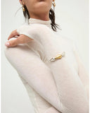 Medelux bracelet, silver/gold