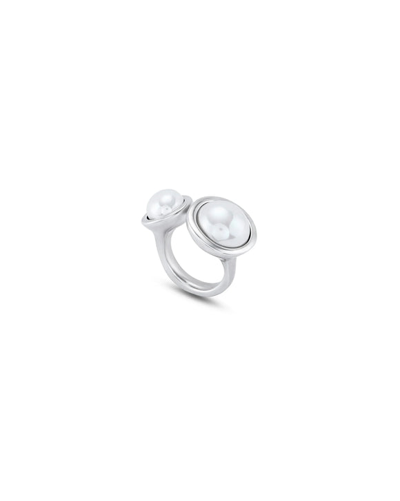 Artsy ring, silver