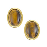 Caroline Studs (Tiger's Eye)