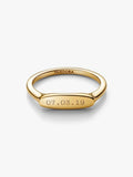 Engravable Bar Ring
