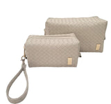 Luxe Woven Duo Bag