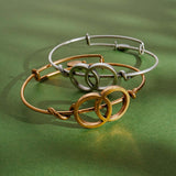 Vesica Piscis Expandable Bangle