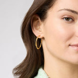 Bamboo Hoops, gold