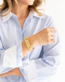 Bee Cuff, gold