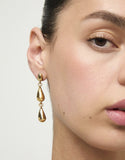 Medelux earrings, silver